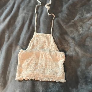 String crop top